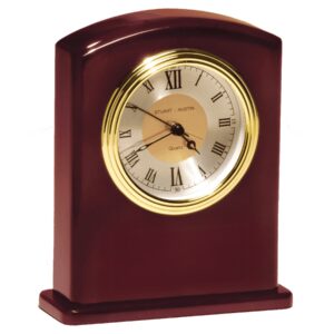 High Gloss Rosewood Clock